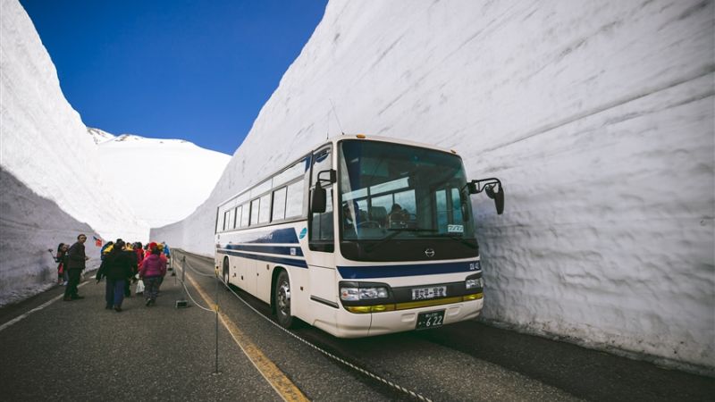 旅天下TTE立山雪牆電車雙溫泉6日